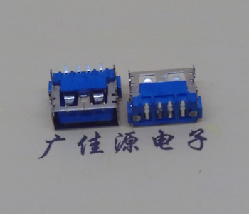 淮安usb2.0接口 AF短体10.0母座 卧式直边 连接器插座
