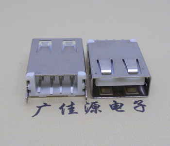 淮安USB AF立式 直插 加长款17.5MM 大电流3A插座