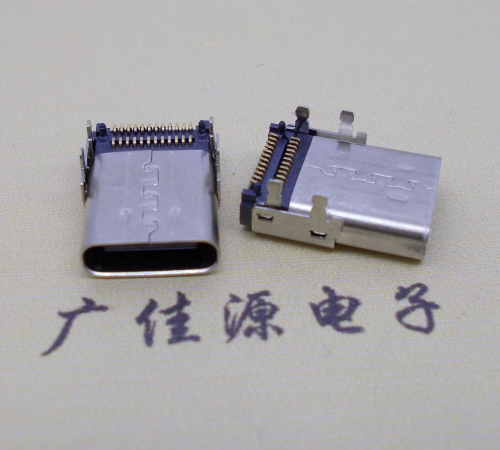 淮安板上型Type-C24P母座双排SMT贴片连接器