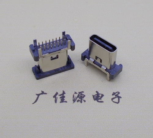 淮安立式插板type-c16p母座长H=8.8mm