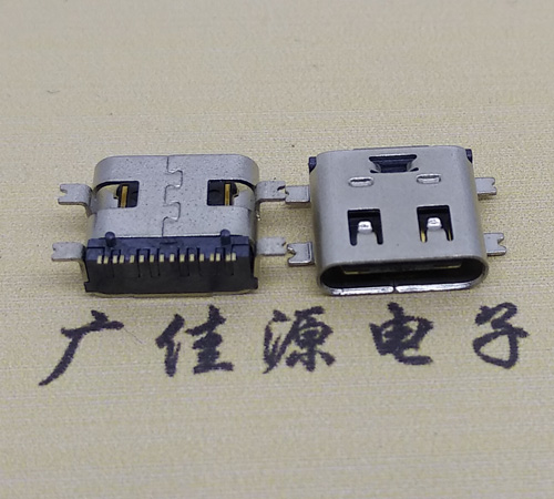 淮安type-c16p母座全贴带弹片连接器