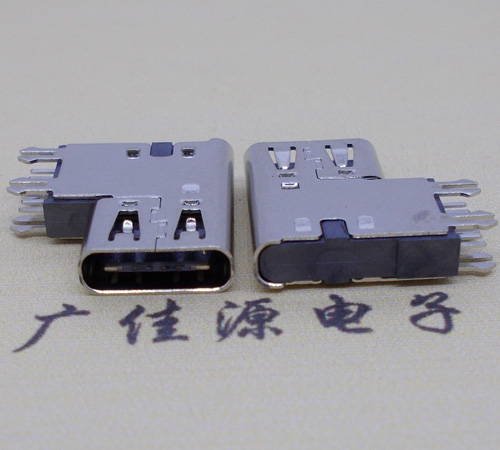 淮安type-c6p母座侧插加高连接器