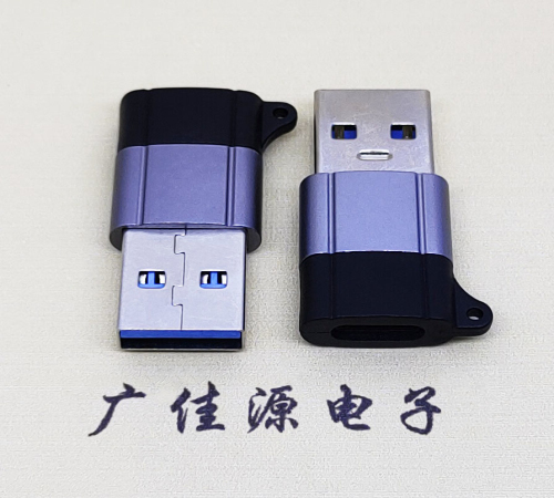 淮安USB3.0A公对Type-C母口双用数据转接头